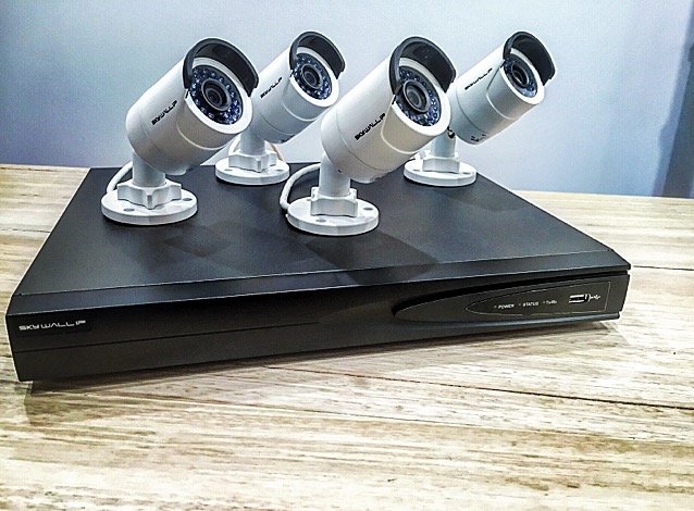 4 Channel NVR Kit with 4 x 3MP IP Mini Bullets